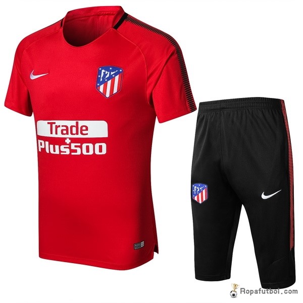 Camiseta Entrenamiento Conjunto Completo Atlético de Madrid 2017/18 Rojo